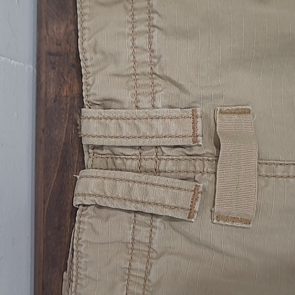 Ralph Lauren Polo Jeans Skirt Women's sz 10 Tan Cargo Mini Skirt - Picture 6 of 9